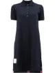 Image 1 of Thom Browne Striped Pique Polo Dress