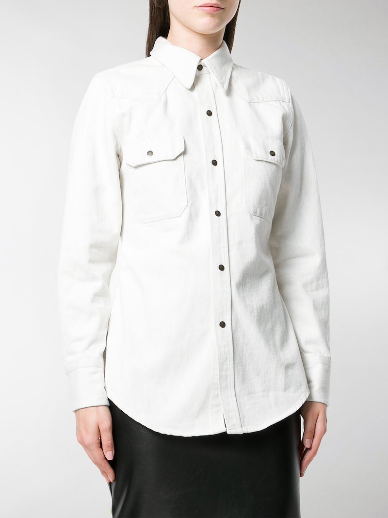 Calvin Klein denim shirt white | MODES Calvin Klein denim shirt white | MODES