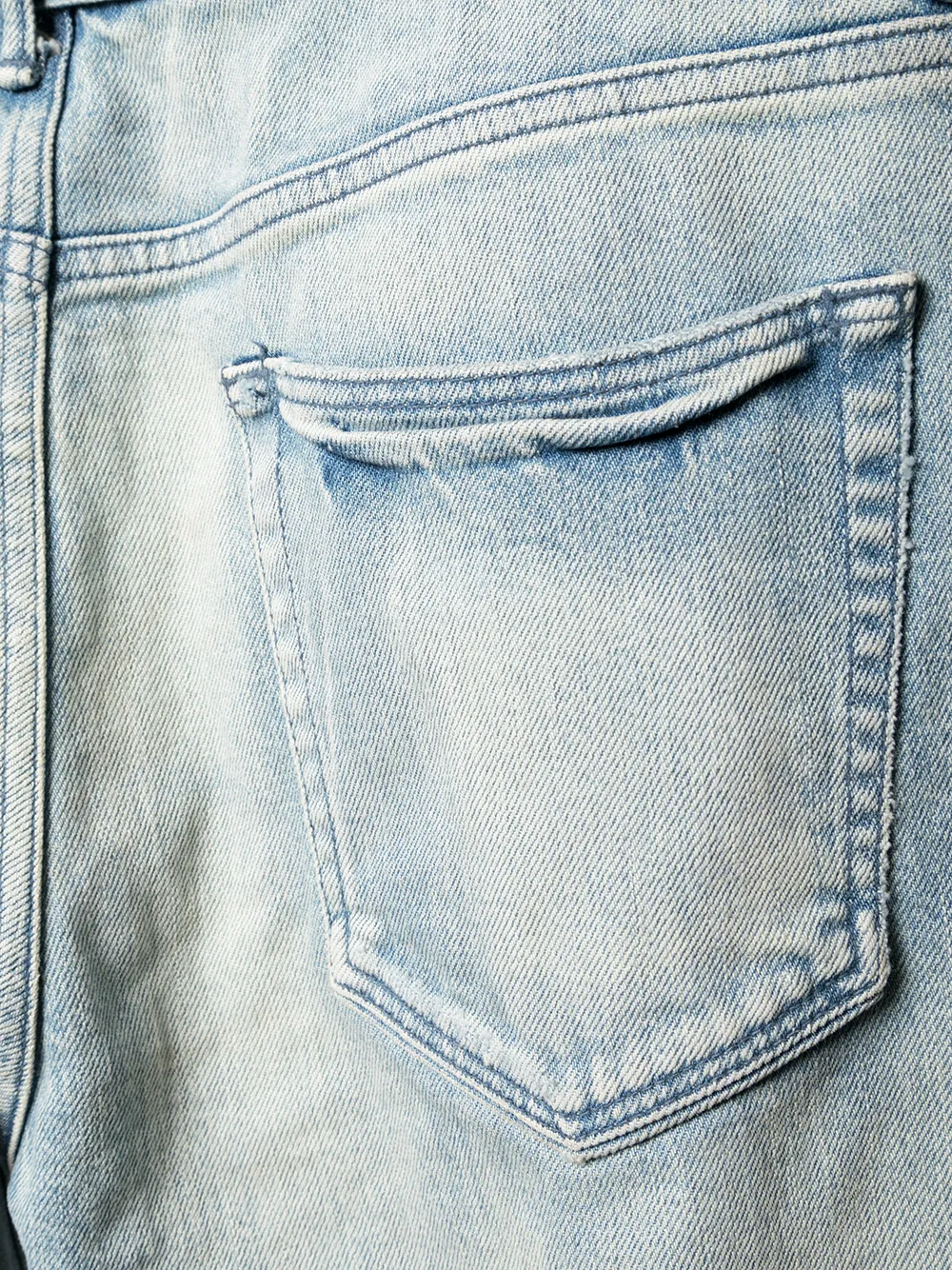 John Elliott Slim-Fit jeans Blauw