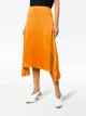 Sies Marjan Silk asymmetric midi skirt