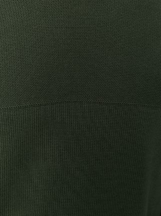 ribbed panel sweater展示图