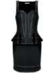 Imagem 1 de Givenchy Vestido acinturado com peplum