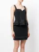 Givenchy Vestido acinturado com peplum