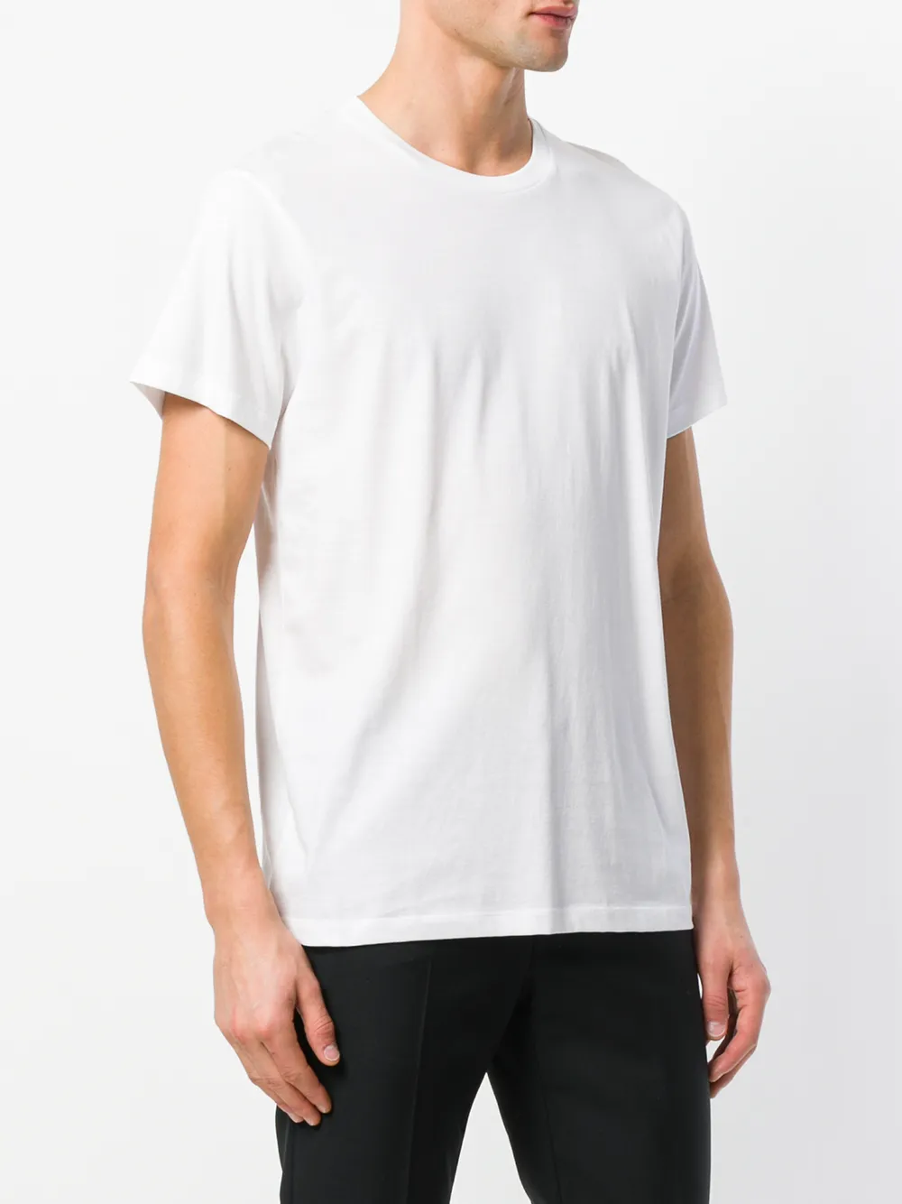 Jil Sander basic T-shirt Wit