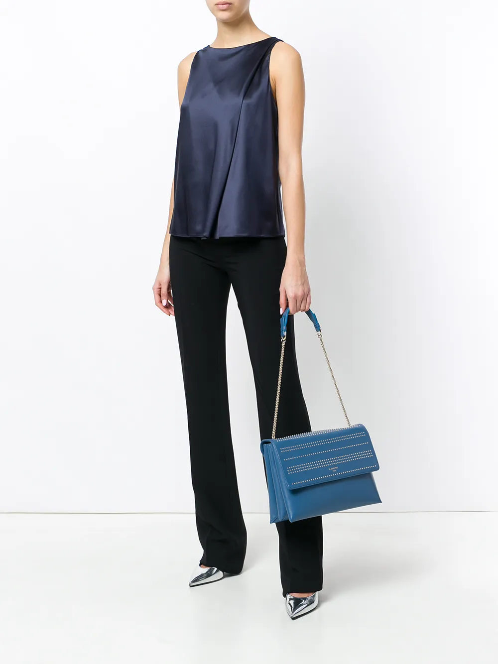Lanvin schoudertas Blauw