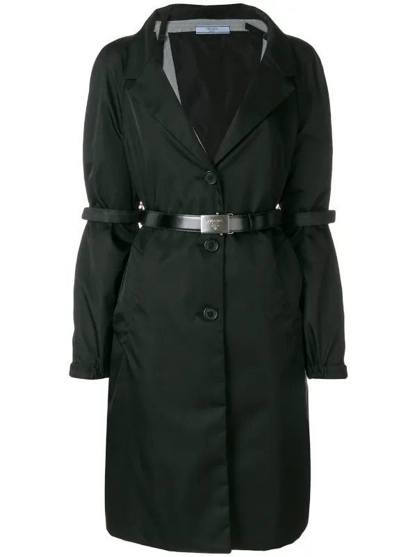 Prada ベルテッド トレンチコート 通販