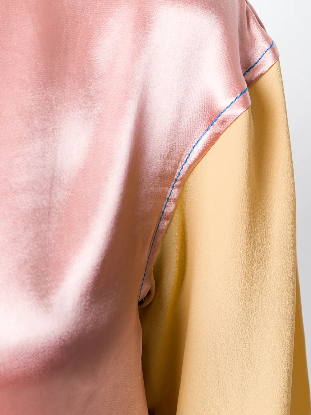 Marni kleur geblokkeerde blouse Roze