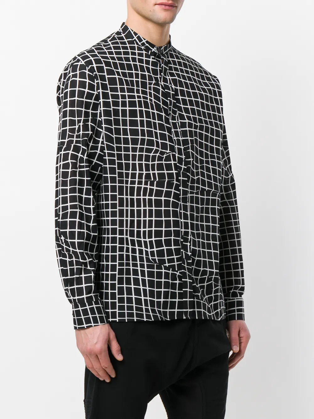 haider ackermann 格子印花衬衫