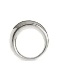 All Blues Fat Snake polished sterling silver ring