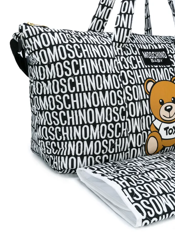 Moschino Kids Borsa Fasciatoio Con Stampa Farfetch Moschino Kids Borsa Fasciatoio Con Stampa Farfetch