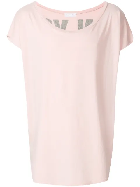 Faith Connexion NY boat neck T-shirt