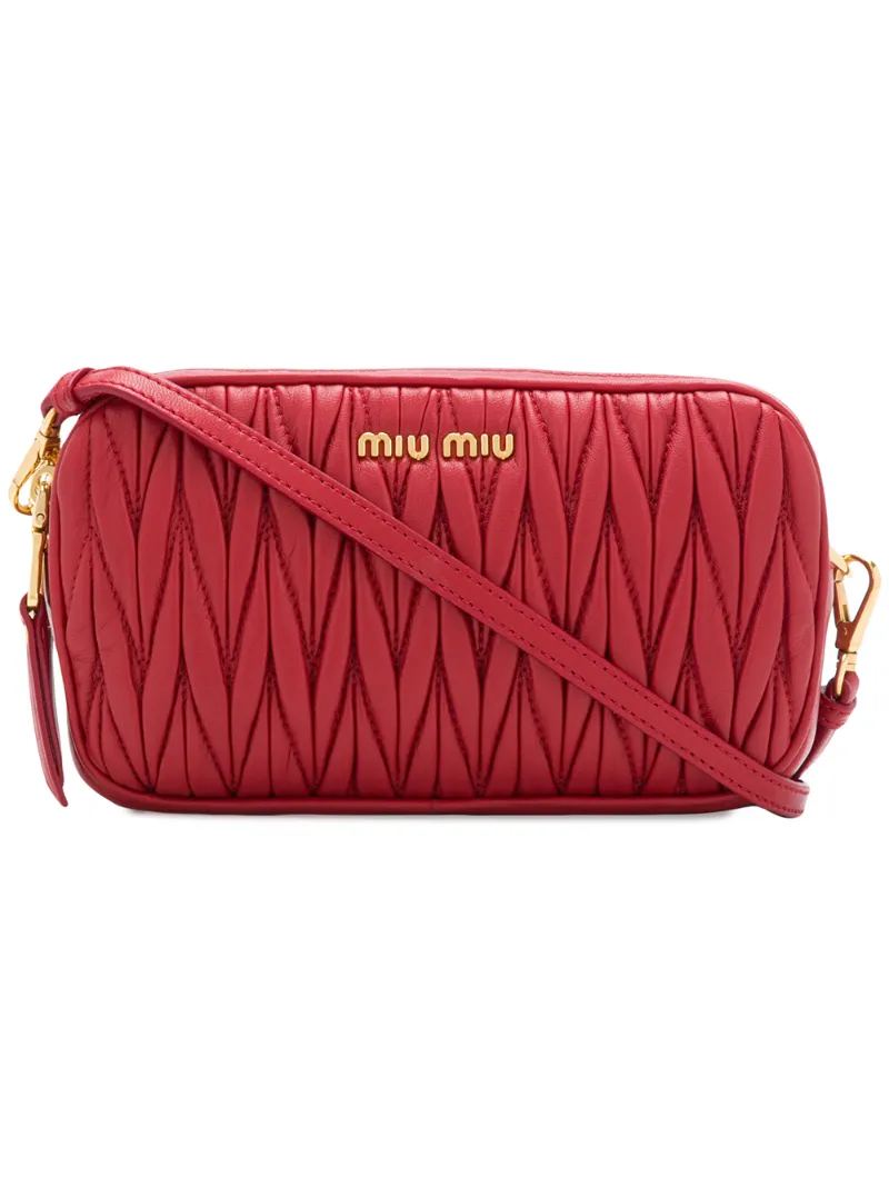 pleated shoulder bag Miu Miu