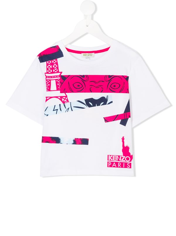 kenzo eiffel tower t shirt