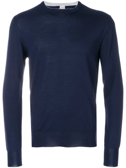 Eleventy crew neck jumper