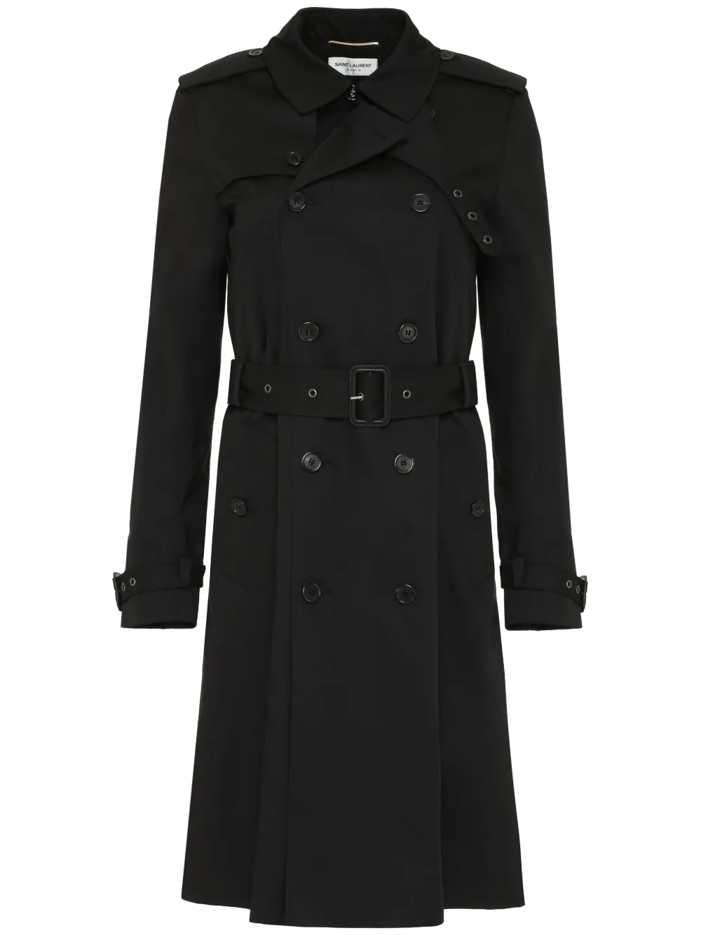 定価30万　サンローラン　トレンチコート　黒 定価30万 サンローラン トレンチコート 黒 コート & トレンチ