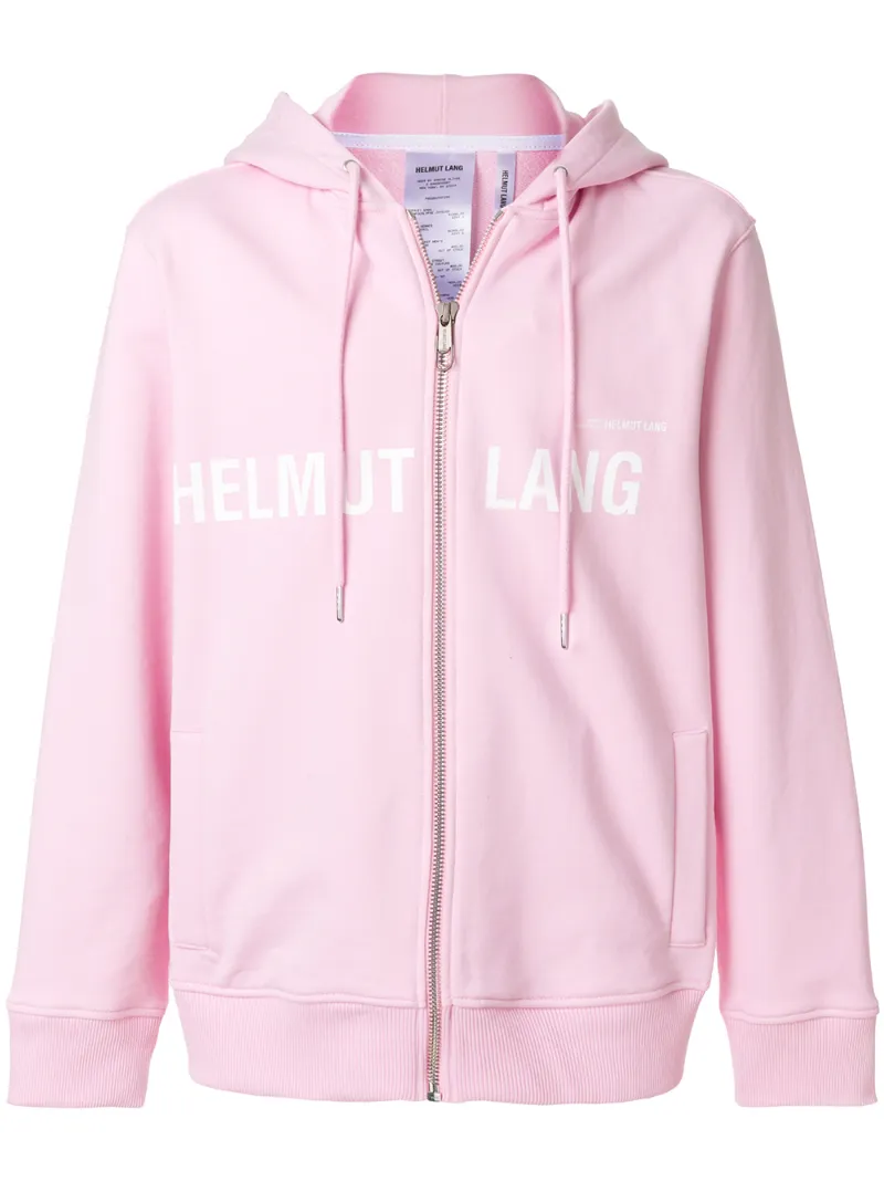 толстовка с капюшоном и логотипом Helmut Lang