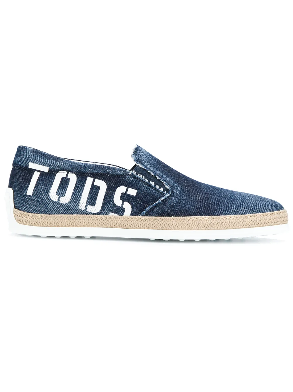 Tods кеды с плетеной отделкой