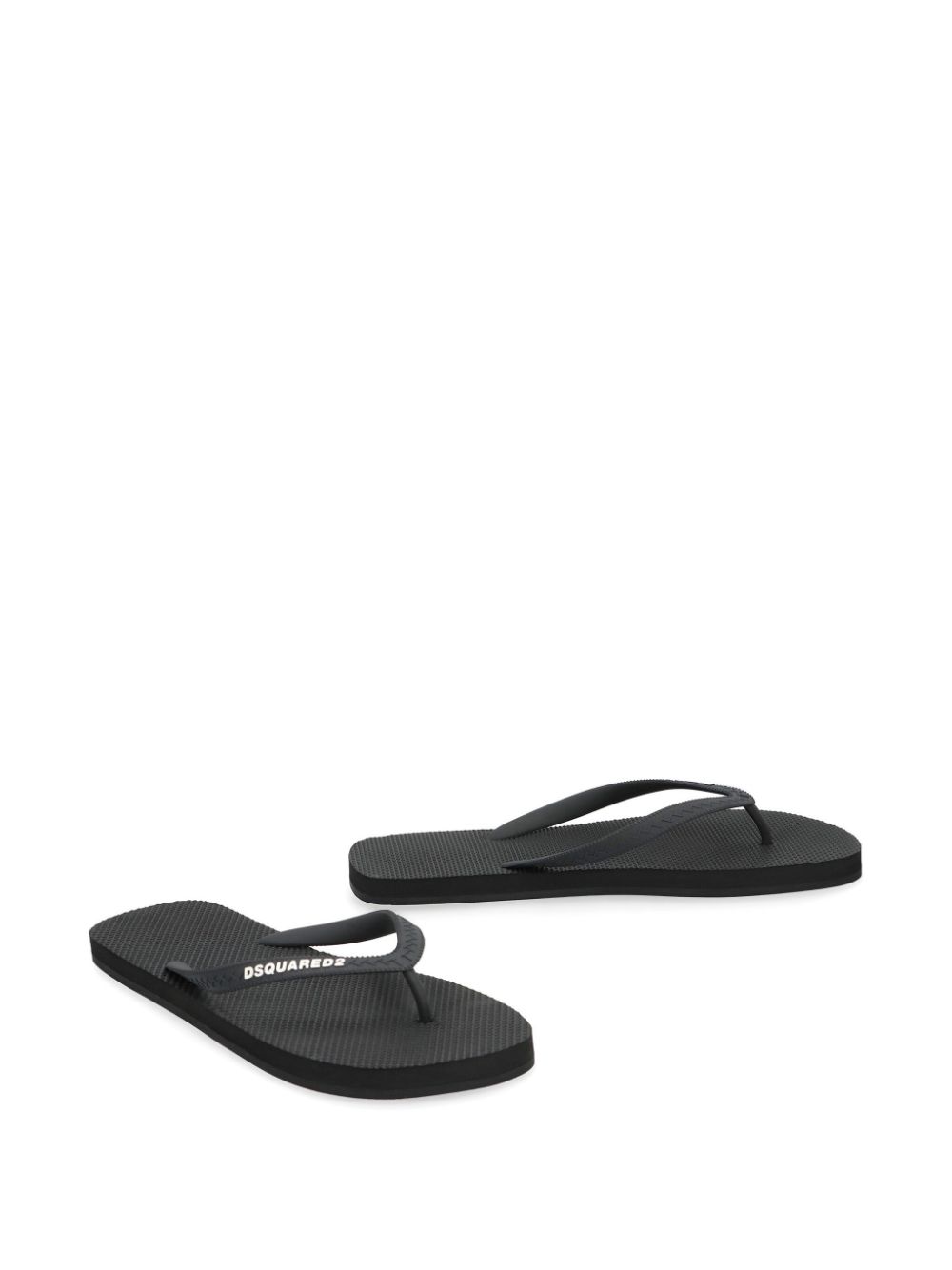 DSQUARED2 logo flip flops Men