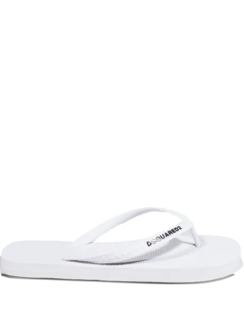 DSQUARED2 branded flip-flops