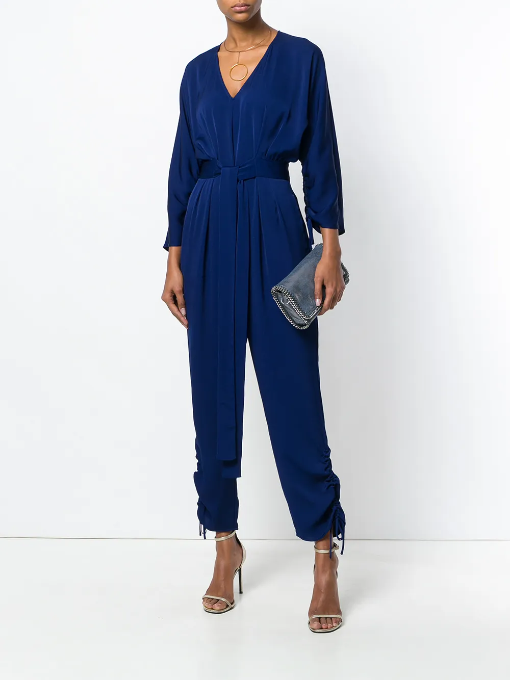 Stella McCartney jumpsuit met duikhals - Blauw