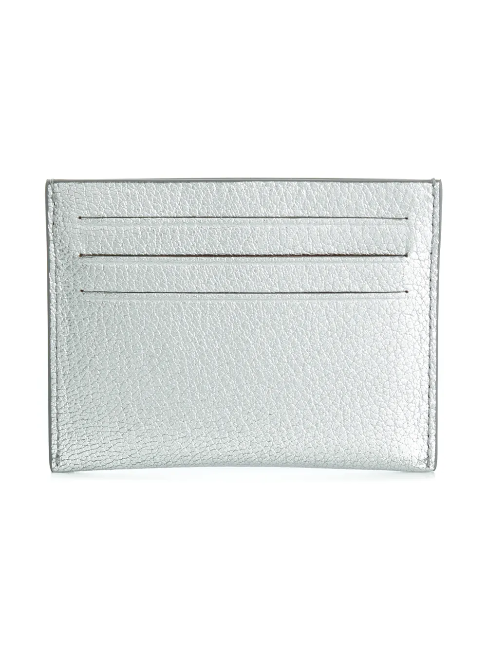 Givenchy metallic logo cardholder