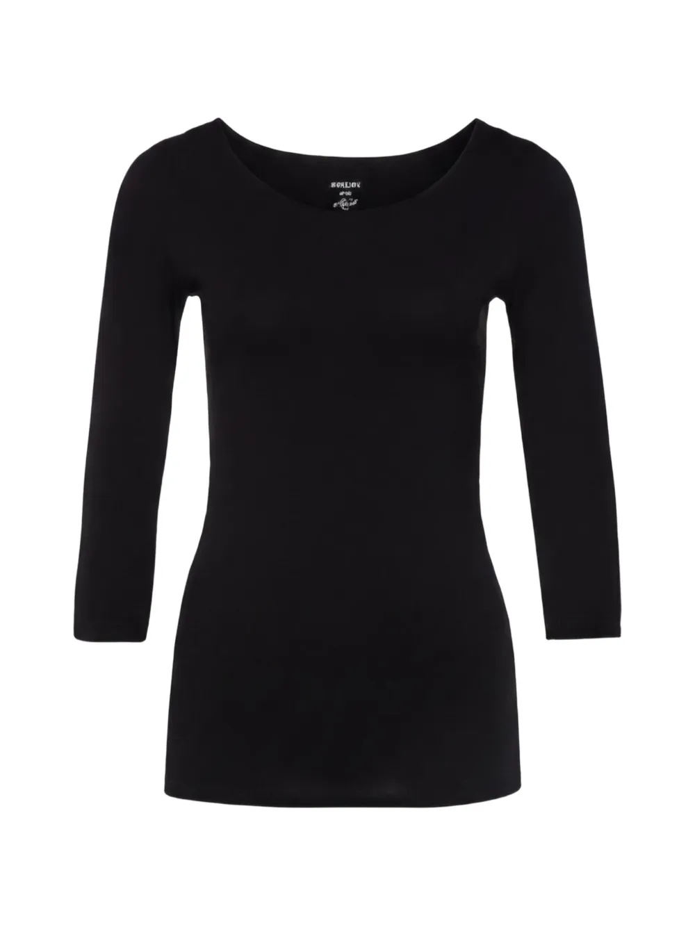 MARCCAIN T-shirt con maniche a 3/4 - Nero