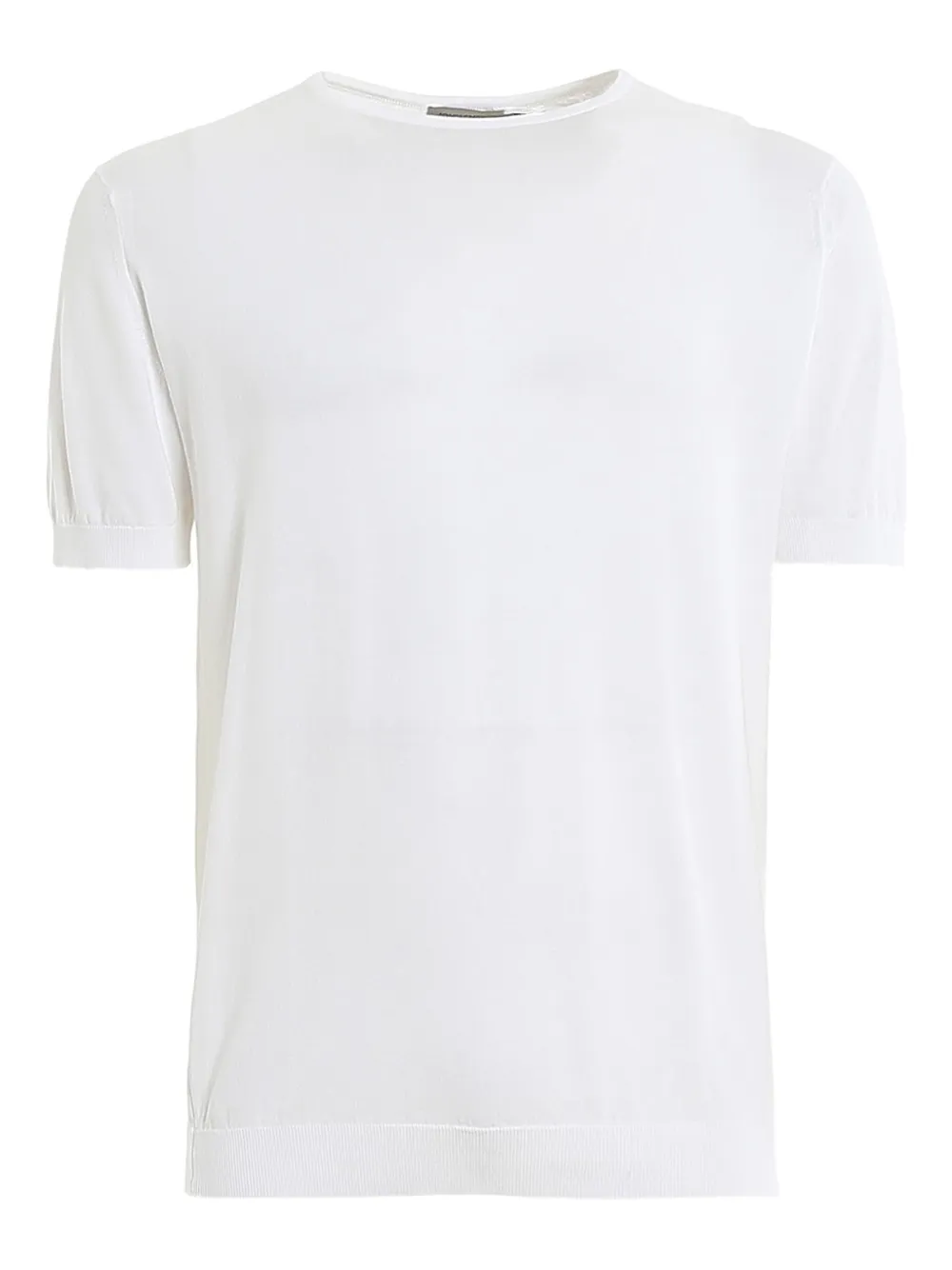John Smedley crew neck T-shirt | White | Image 1