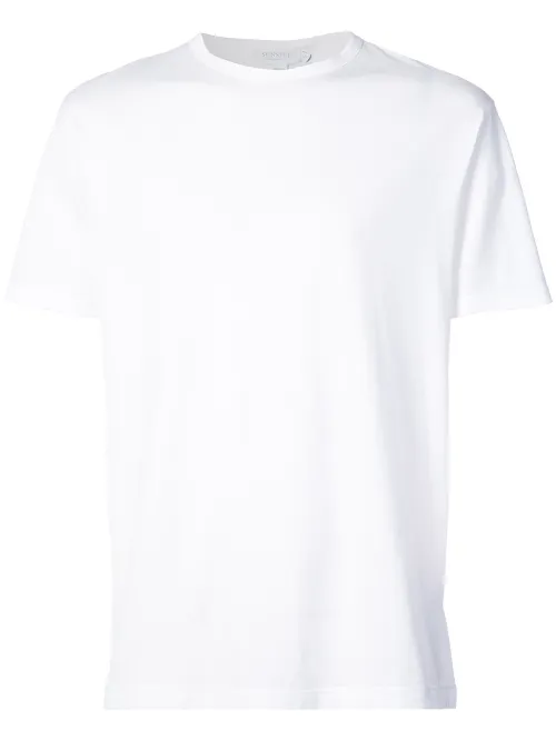 Sunspel crew neck T-shirt - Marron - Sunspel - Modalova