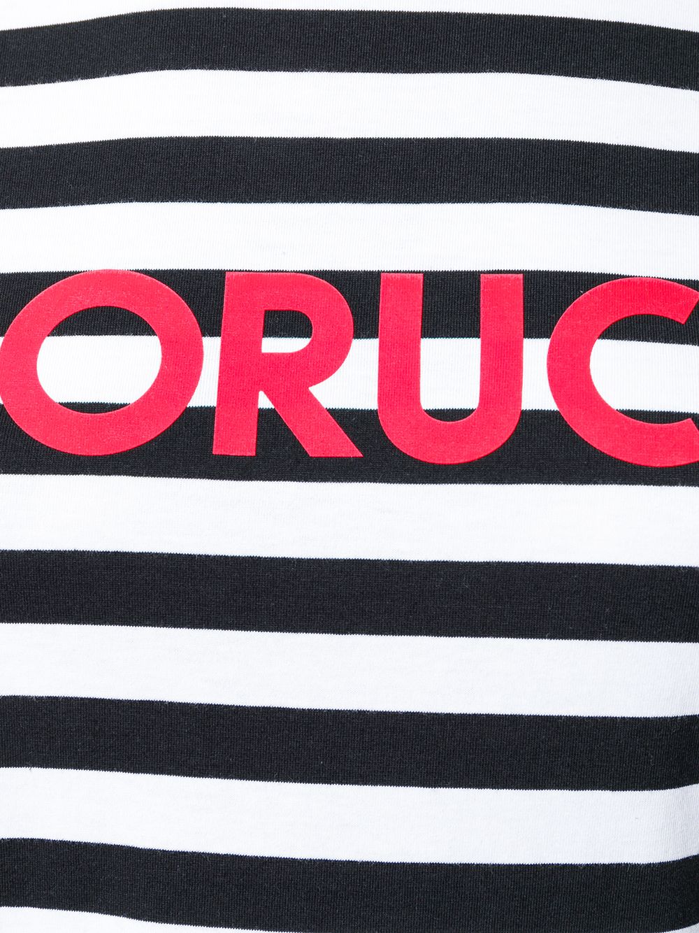 фото Fiorucci футболка в полоску с логотипом