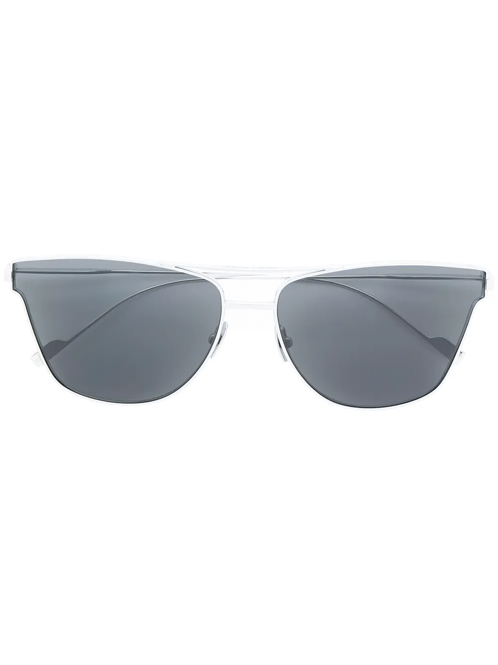 Saint Laurent Eyewear cat eye sunglasses - Schwarz