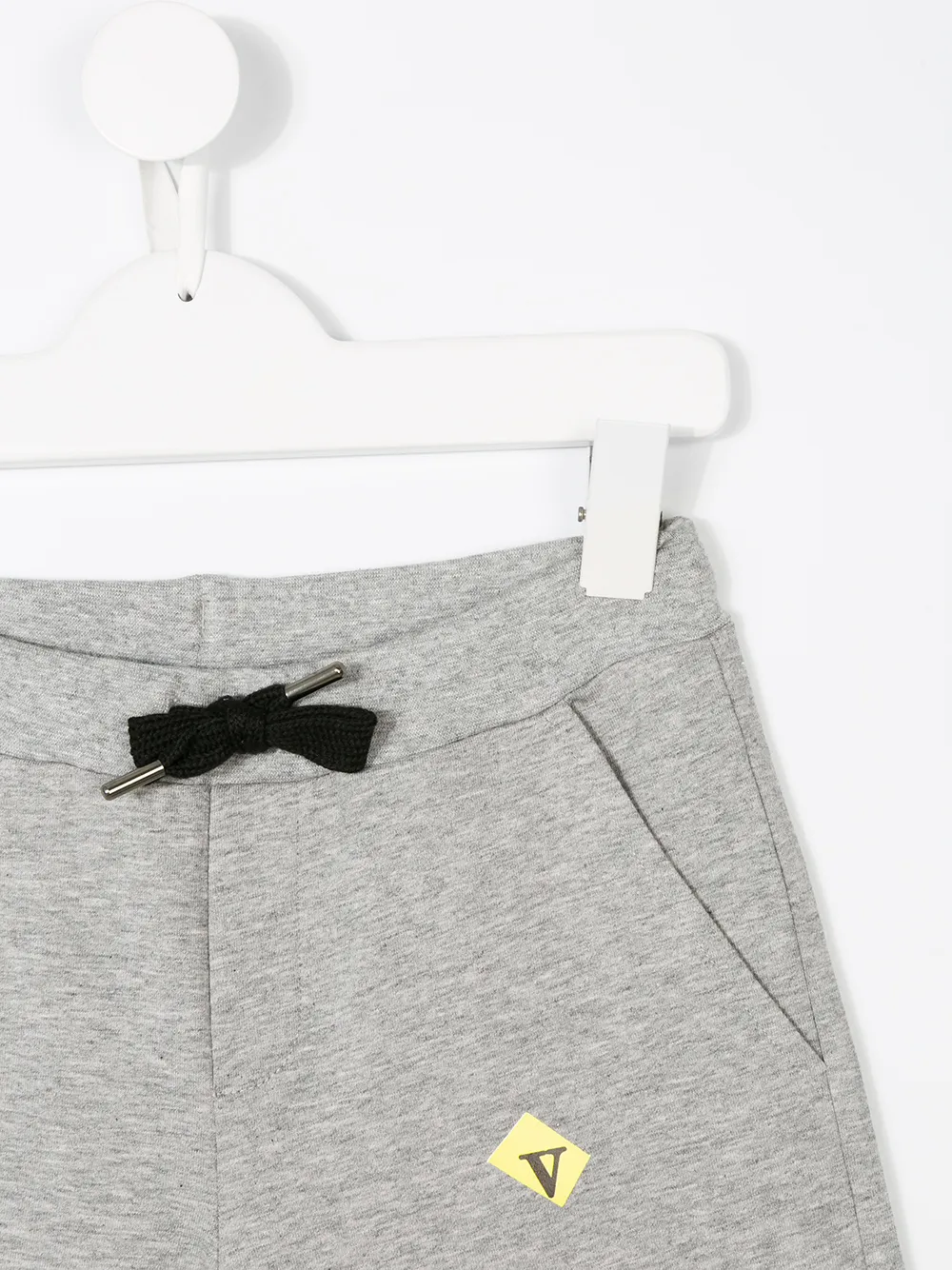 Lanvin Enfant multi-logo trackshort Grijs