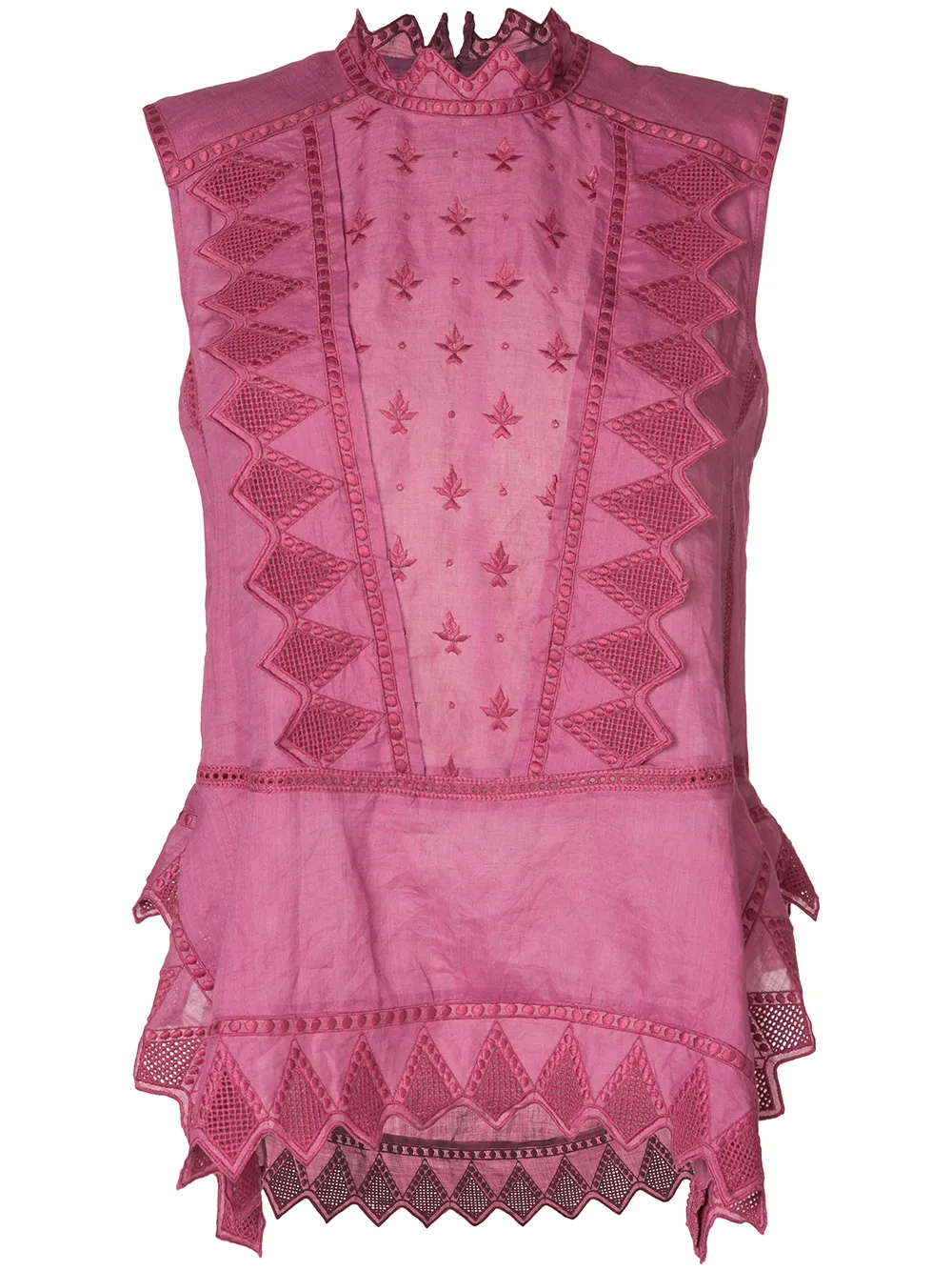 ISABEL MARANT 'Nust' Bluse | Rosa | Image 1