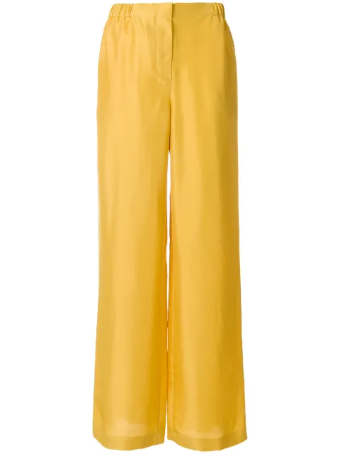 Alberta Ferretti high-waist flared trousers