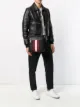 Image 2 of Bally stripe detail logo shoulder bag