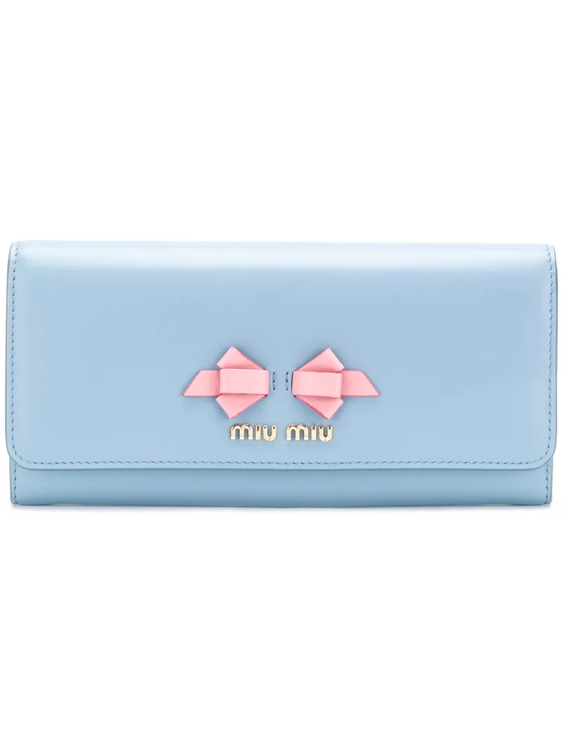 кошелек с логотипом Miu Miu