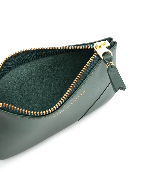 comme des garcons wallet green