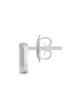 Gucci Silver interlocking G earrings