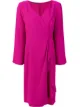 الصورة 1 من Alberta Ferretti فستان لف العنق