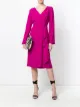 الصورة 2 من Alberta Ferretti فستان لف العنق