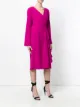 Alberta Ferretti فستان لف العنق