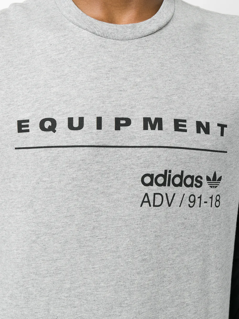 adidas Originals EQT PDX classic T-shirt Grijs
