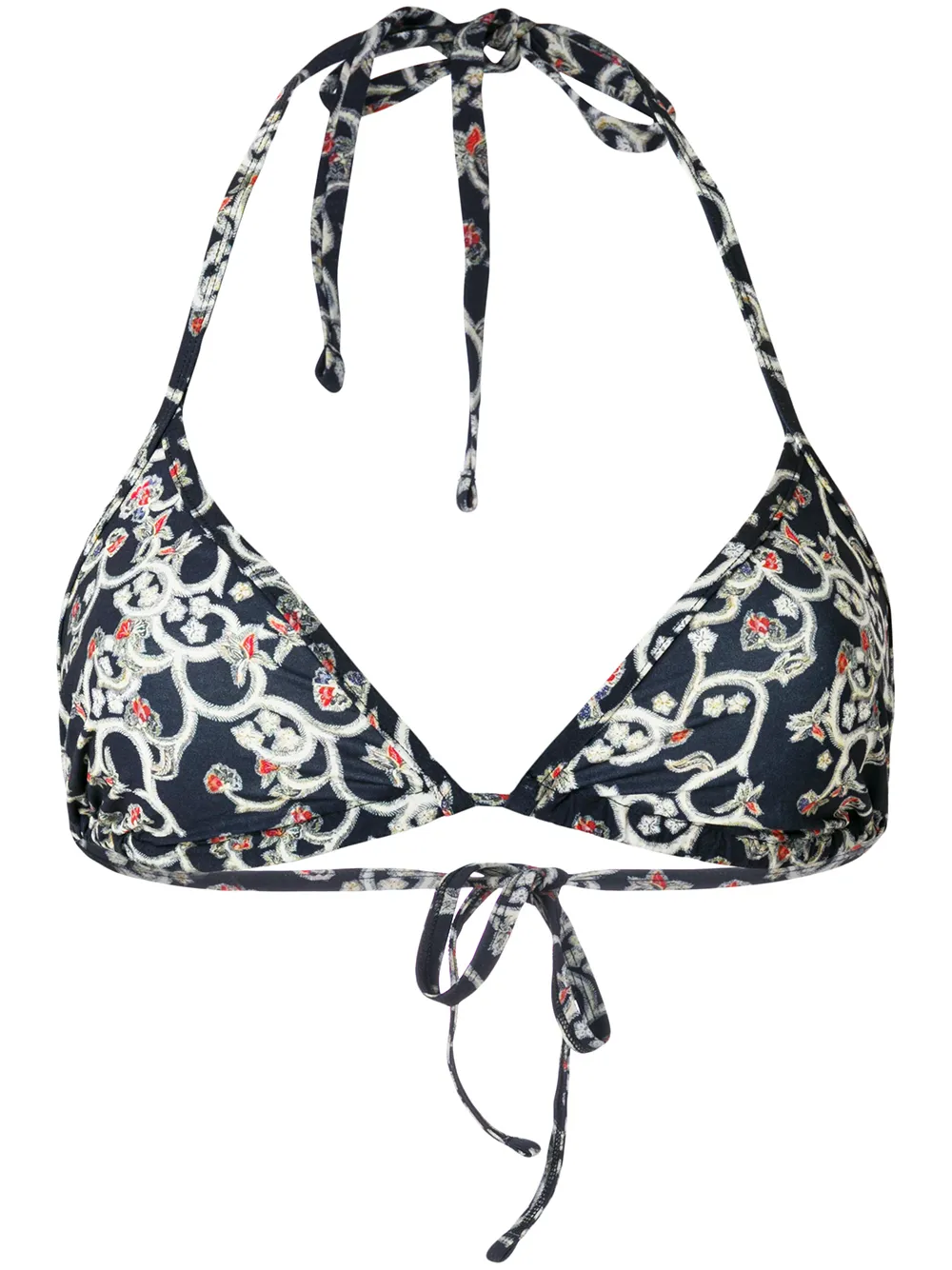 haut de bikini imprimé