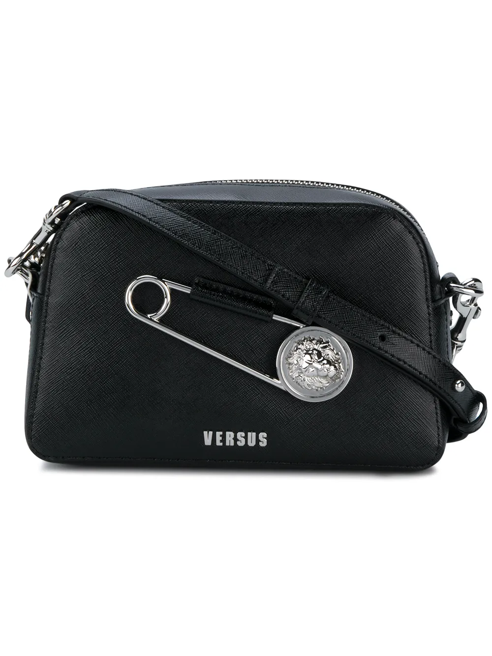 versus 超大款安全别针斜挎包