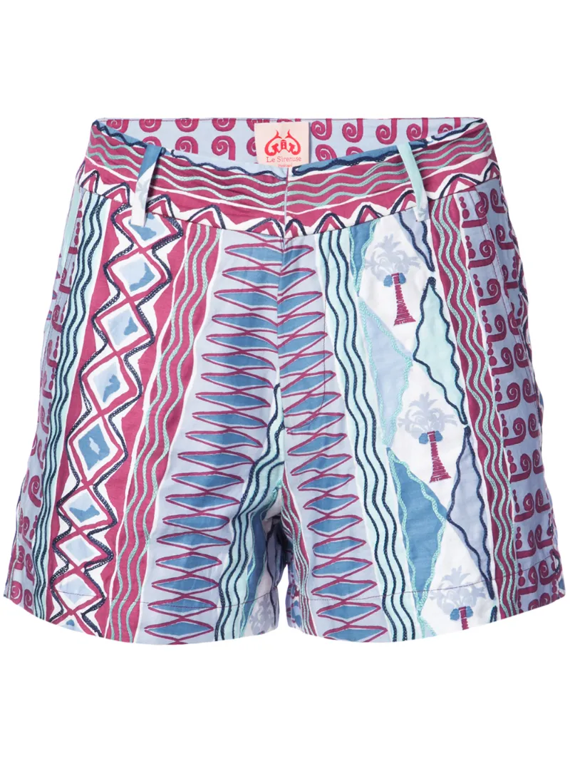embroidered shorts Le Sirenuse