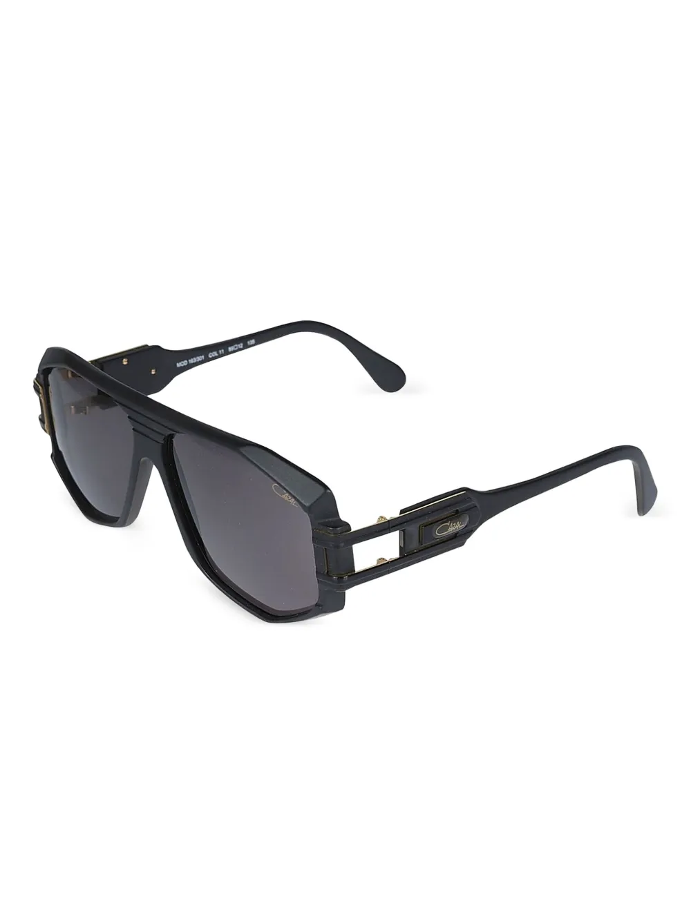 Cazal 163/301 geometric frame sunglasses | Black | Image 1
