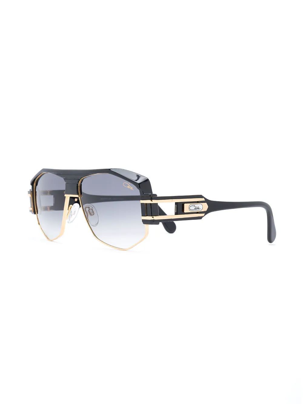 Cazal oversized aviator sunglasses - Zwart
