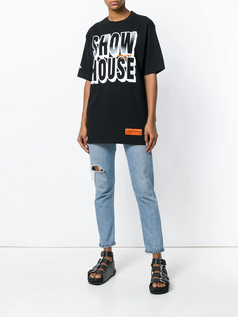 фото Heron preston футболка 'show house'