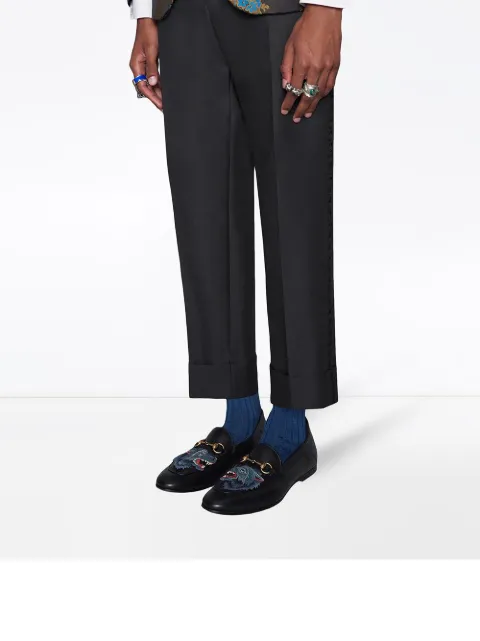 gucci wolf head shoes