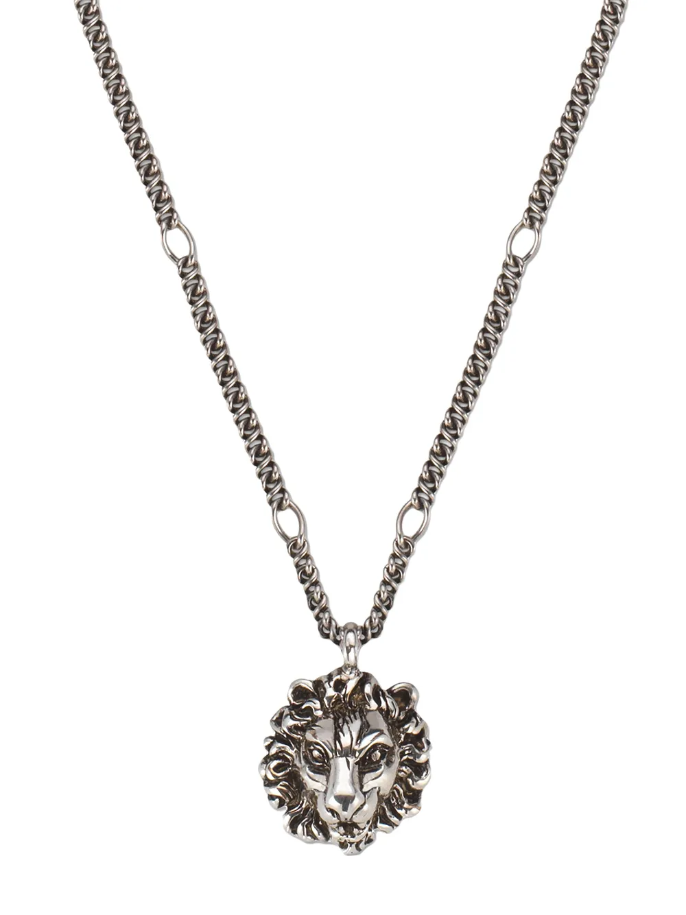 Gucci Necklace With Lion Head Pendant - Farfetch