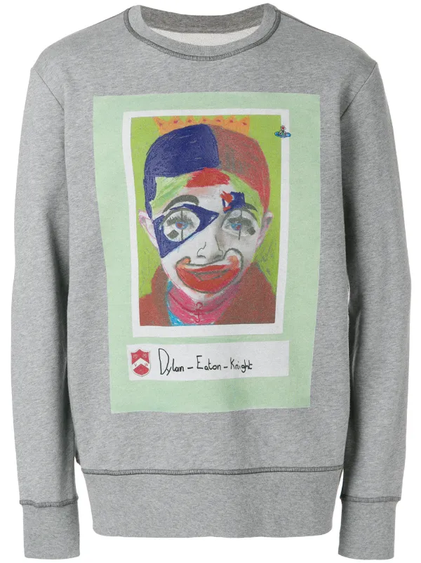 vivienne westwood grey sweatshirt